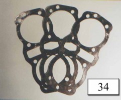 Zylinderfussdichtung 